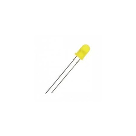 LED Amarillo 5mm pack 10 unidades