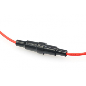 Pack 3 Porta Fusible con cable  50x20mm