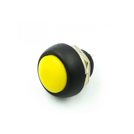 Pack 5 Unidades - Boton Pulsador momentaneo 12mm SPST corto