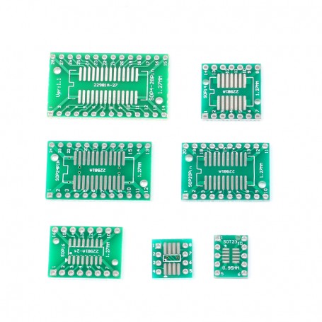 Placa Adaptadora de SMD a TH para Circuitos Integrados