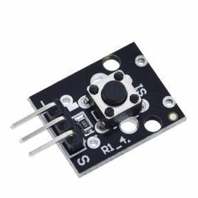 Placa Boton Pulsador 3 pines para protoboard