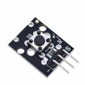 Placa Boton Pulsador 3 pines para protoboard