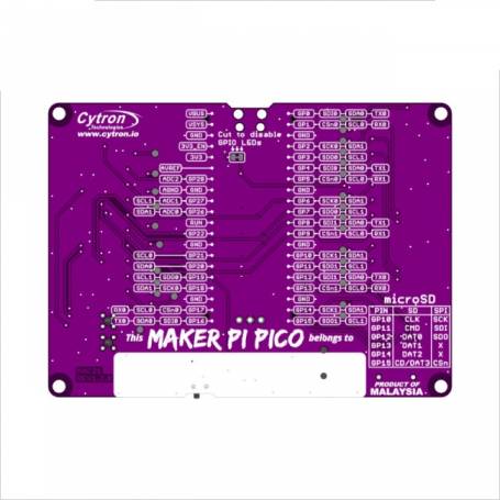 Maker Pi Pico (Con header para montar la Pi Pico) - Cytron