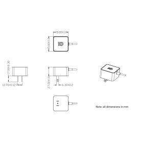 Fuente poder Raspberry Pi Usb C Original color Negro