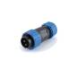 Conector IP68 ZP16 2P (sin pasante)