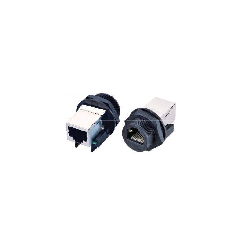 Conector RJ45 IP68 Panel Pasante