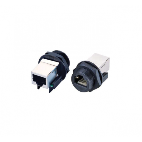 Conector RJ45 IP68 Panel Pasante