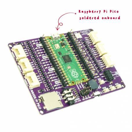 Maker Pi Pico (con Pi Pico Soldado) - Cytron