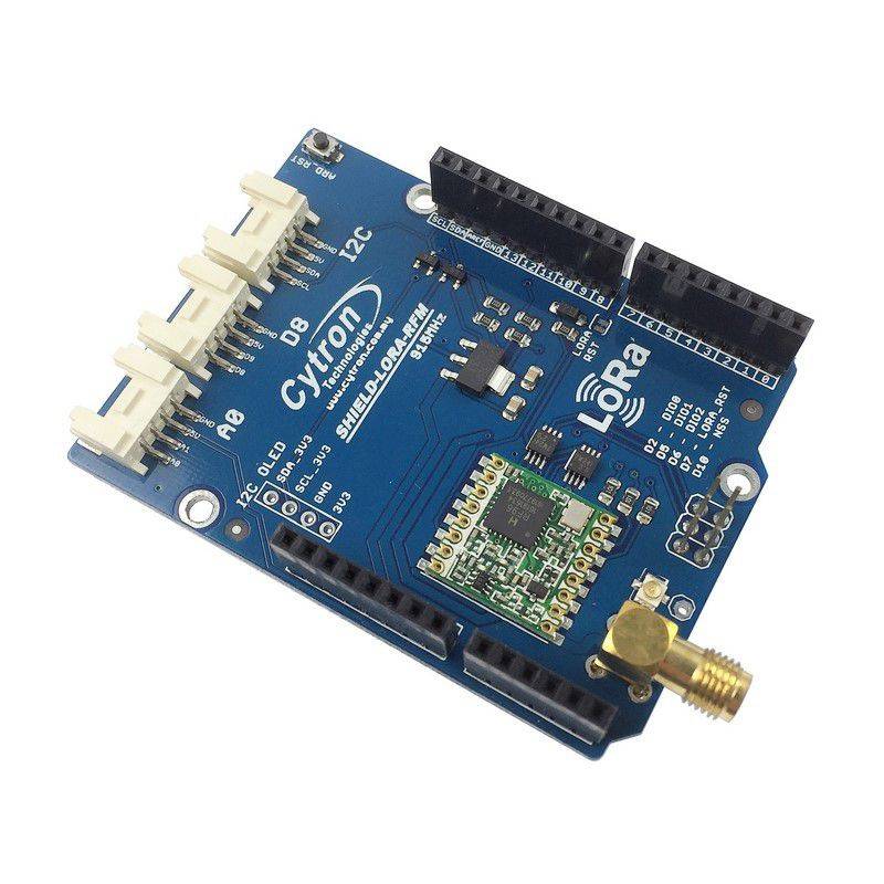 Shield LoRa RFM para Arduino Compatible 915Mhz