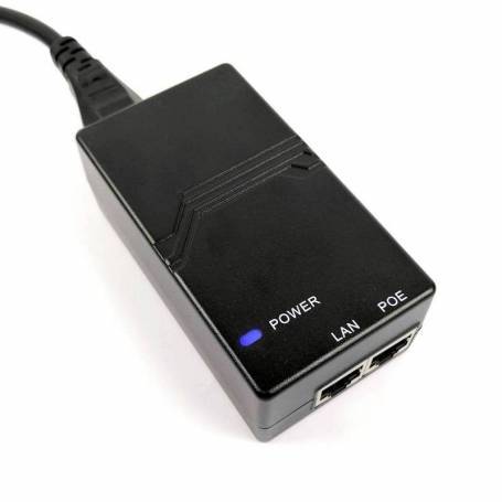 Fuente poder PoE inyector Gigabit para Raspberry