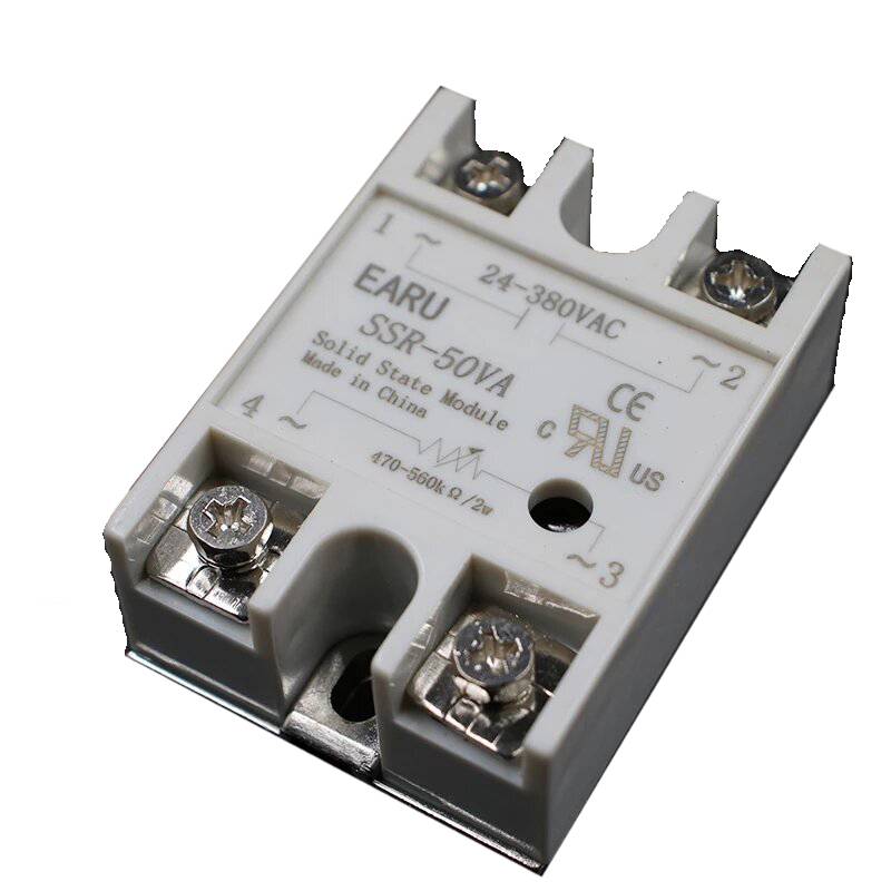 Rele Estado solido SSR-50VA Control por potenciómetro Rele Estado solido SSR-50VA Control por potenciómetro