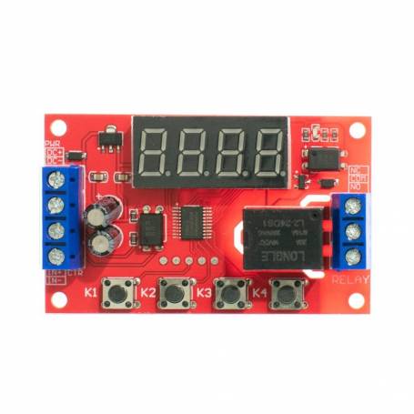 Módulo Rele Temporizador Programable 12V