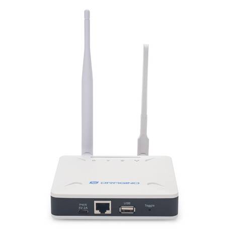 Gateway LoRaWAN Indoor Dragino LPS8N 4G - WiFi / Ethernet / 4G LTE