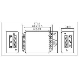 Filtro de linea EMI/EMC CW4L2-30A-R