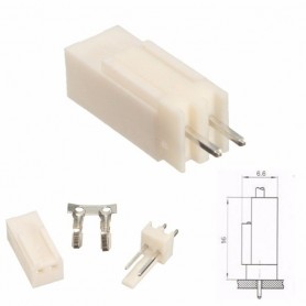 Kit Conector Molex Serie KK - KF2510 - 2P