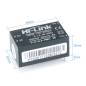 Mini fuente 220v AC a 5v DC 3W HLK-PM01 Hi-Link