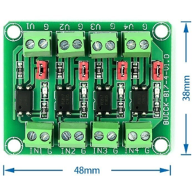 Optoacoplador de 4 canales