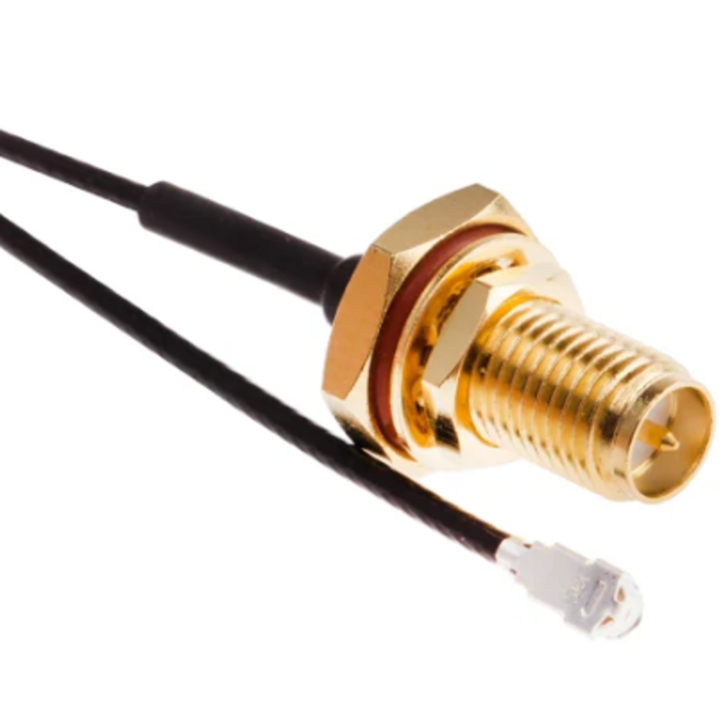 Conector antena Pigtail RP-SMA IPX (u.fl) IP67 50cm