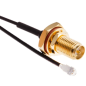 Conector antena Pigtail RP-SMA IPX (u.fl) IP67 50cm