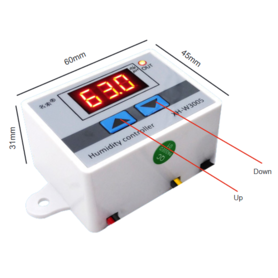 Higrostato control de Humedad W3005