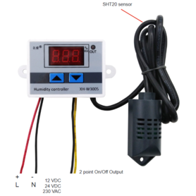 Higrostato control de Humedad W3005