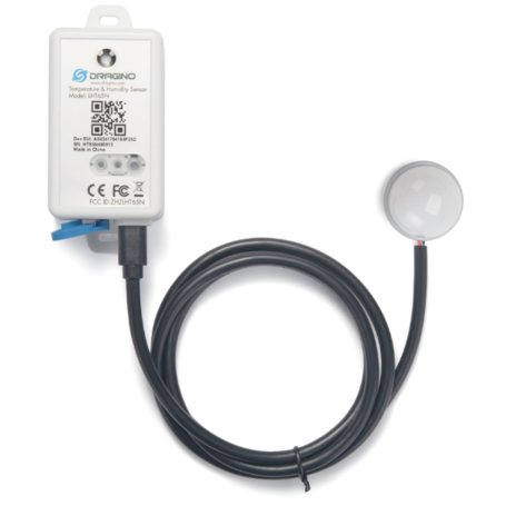 Sensor de temperatura humedad iluminancia LoRaWAN LHT65N-E5 - Dragino