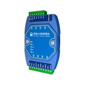 Modulo Adquisicion I/O 4DI 4DO Modbus RS485 TCP/IP