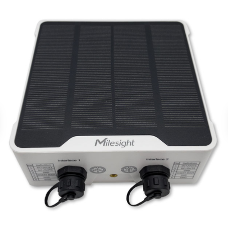 Controlador de Válvulas Solenoides LoRaWAN con Panel Solar UC511 – Milesight