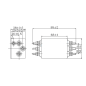 Filtro de linea EMI/EMC CW4B-40A-S 40A