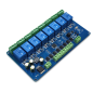 Modulo rele de 8 canales RS485/TTL de 7-24V