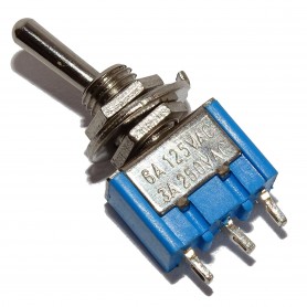 Pack 10 Unidades - Interruptor de palanca switch MTS-103 SPDT 3 pines ON-OFF-ON
