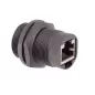 Conector RJ45 IP67 Panel Pasante tuerca trasera