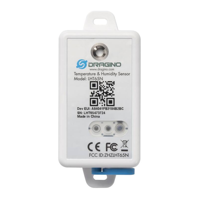 LHT65N-E2 Sensor de temperatura humedad con cable programador o pulso ...