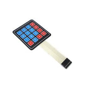 Teclado de membrana Key pad 4x4