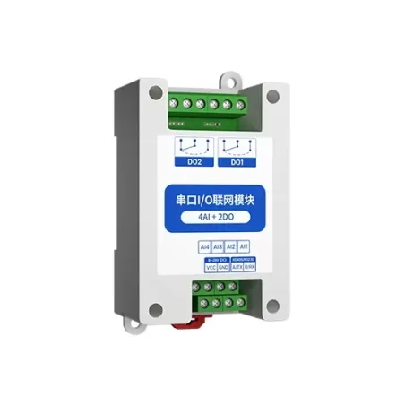 Modulo adquisicion 4AI + 2RO Modbus RS485