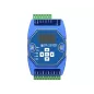 Modulo adquisicion 6AI 4-20mA Modbus TCP/IP RS485 con pantalla