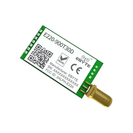 Módulo LoRa E220-900T30D LLCC68 30dBm 915 Mhz 10Km