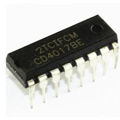 CD4017 CD4017BE  Contador de decadas - Pack 5 Unidades