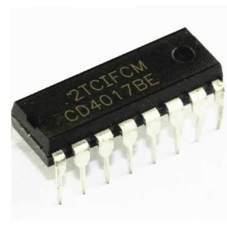 CD4017 CD4017BE  Contador de decadas - Pack 5 Unidades