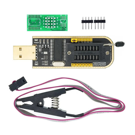 Programador memorias EEPROM y Flash CH341A