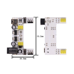 Fuente para Protoboard de 2 canales