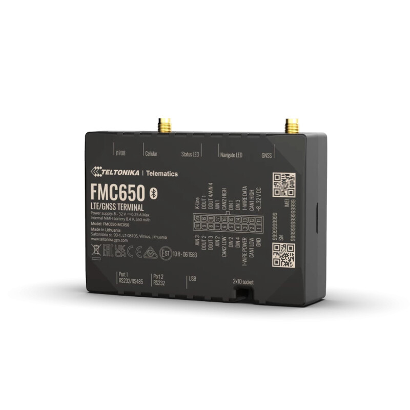 Rastreador GPS 4G FMC650 - Teltonika