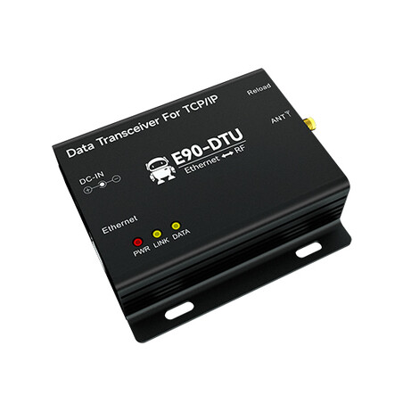 Transmisor y Receptor Inalambrico Ethernet Via LoRa E90-DTU(900SL30-ETH)