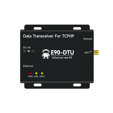 Transmisor y Receptor Inalambrico Ethernet Via LoRa E90-DTU(900SL30-ETH)