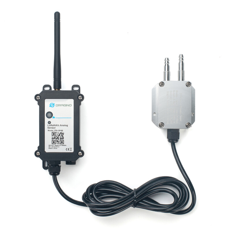 Sensor de Presión Diferencial LoRaWAN PS-LB-D01-AU915