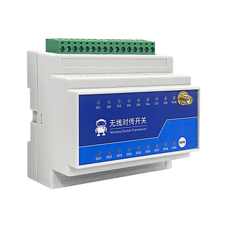 Módulo LoRa industrial 8DI/8DO RS485 - E860-DTU (8080-900SL30)-V2 -Ebyte