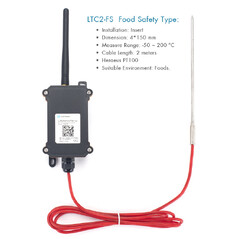Sensor de Temperatura Industrial LoRaWAN - Dragino LTC2-FS