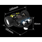 Tiny:bit robot de dos ruedas