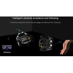 Tiny:bit robot de dos ruedas