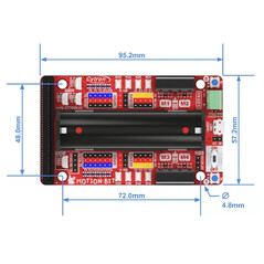 Motion:bit placa de expansión para control de movimiento